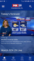 screenshot of FOX 29 Philadelphia: Weather
