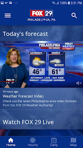 Captura 2 FOX 29 Philadelphia: Weather android