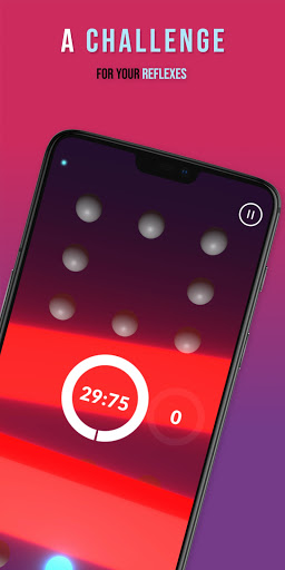 Battle Dots reaction time test Screen 3