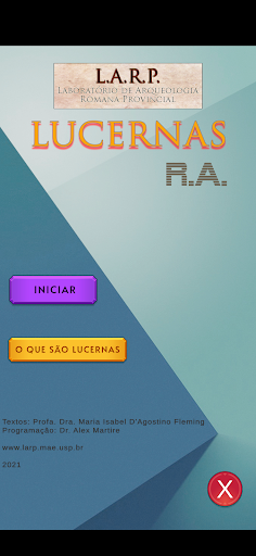 Android application Lucernas RA screenshort