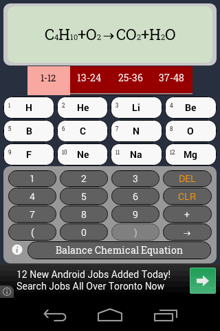Chem Equation Balance Free