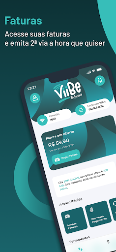 Android application Viibe Telecom screenshort