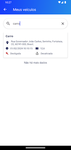 Corpvs Rastreamento Screen 3