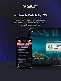 Vision+ : Live TV, Film & Seri Screenshot