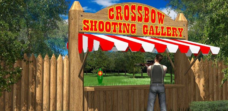 Crossbow shooting gallery