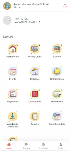 MANAS INTERNATIONAL SCHOOL Screen 2