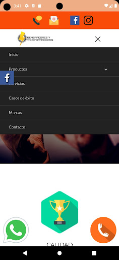 Generadores y Transformadores Screen 2