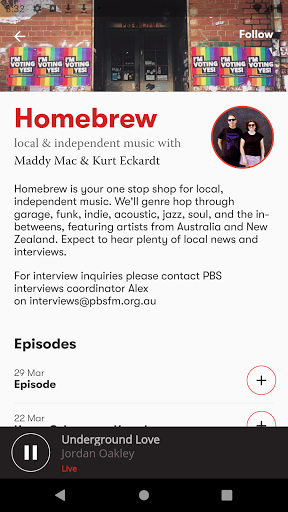 PBS Radio Screenshot 3 - AppWisp.com