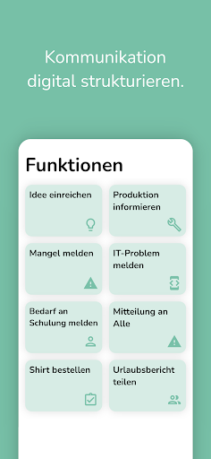 komati – Unternehmens-App Screen 2