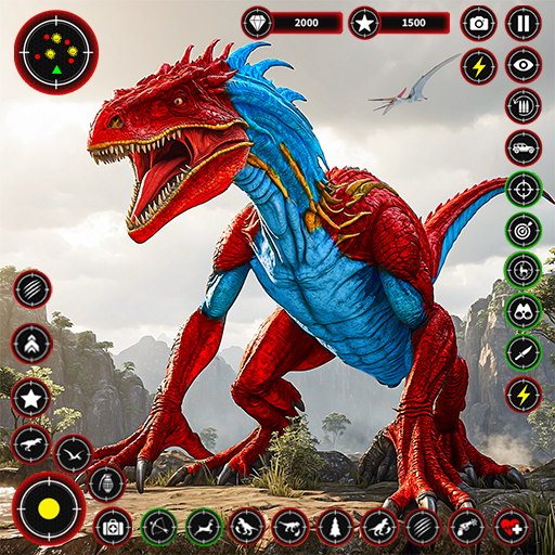 Wild Dino Shooting Hunter Game logo