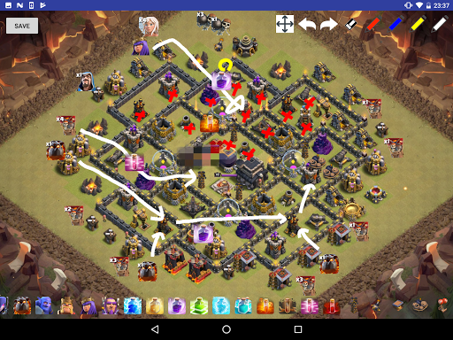 Android application Army Editor for Clash of Clans screenshort