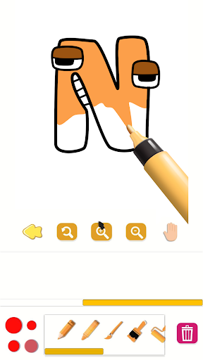 Alphabet Coloring Paint Master