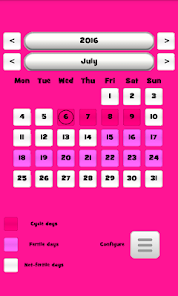 Menstrual Calendar - Fertility 1.0 APK + Mod (Unlimited money) إلى عن على ذكري المظهر