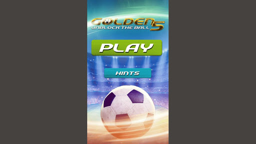 Android application Golden 5 - Roll the football screenshort