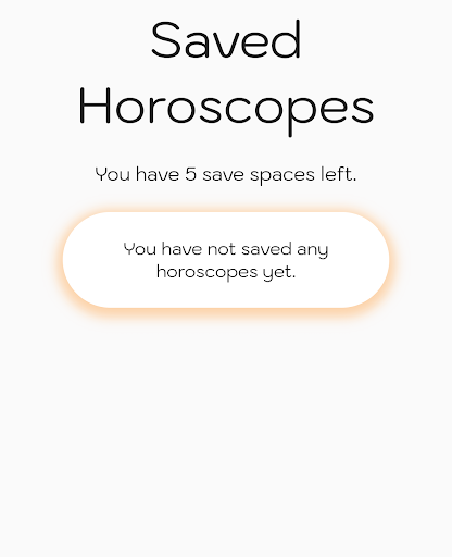 Stardiac: Daily Horoscope Screen 3