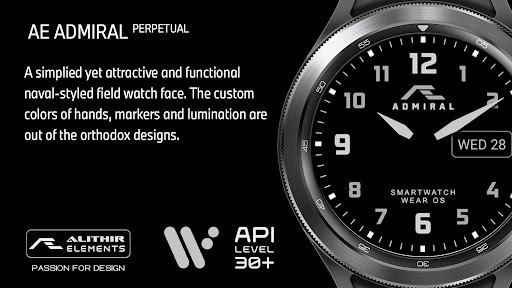 Android application AE ADMIRAL PERPETUAL screenshort