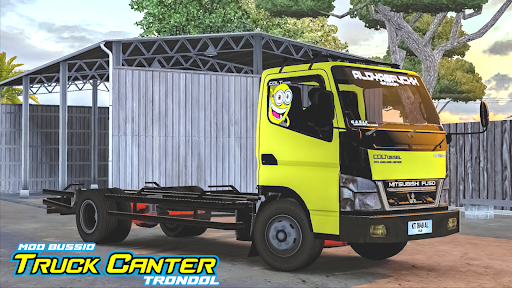Android application Mod Bussid Truk Canter Trondol screenshort