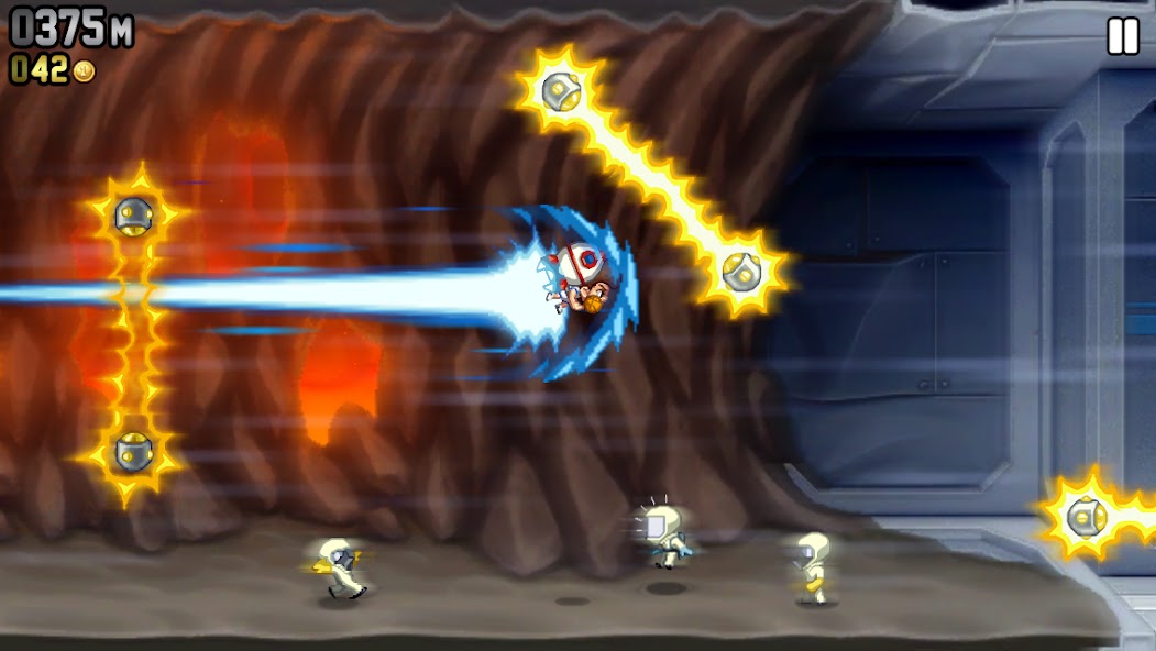 Jetpack Joyride 2: Bullet Rush‏ 0.1.60 APK + Mod (Unlimited money) إلى عن على ذكري المظهر