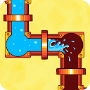 Plumber World : connect pipes