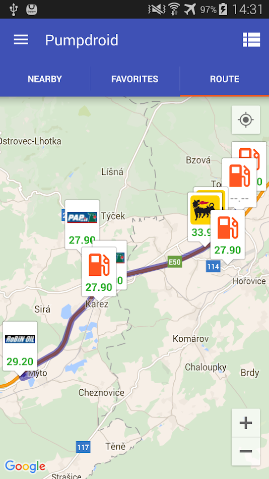 #3. Pumpdroid (Android) Bởi: Urbandroid - Team