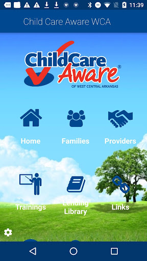 Android application Child Care Aware WCA screenshort