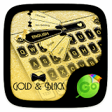 Gold ＆ Black Keyboard Theme icon