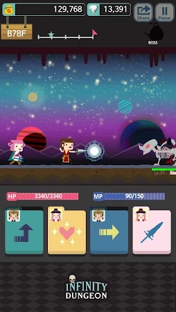 Game screenshot Infinity Dungeon hack