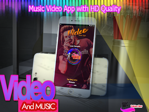 Android application Luan santana Letra de Musica screenshort
