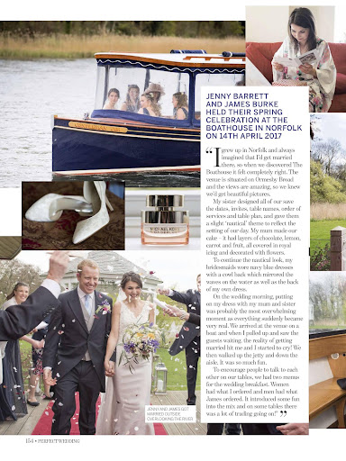Screenshot of Perfect Wedding Magazine