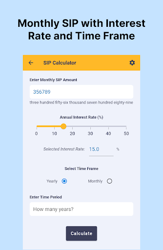 Loan Calculator Screen 2
