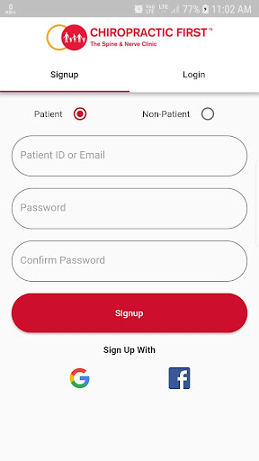 Android application Chiropractic First - The Spine screenshort