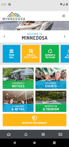 Town of Minnedosa Screen 2