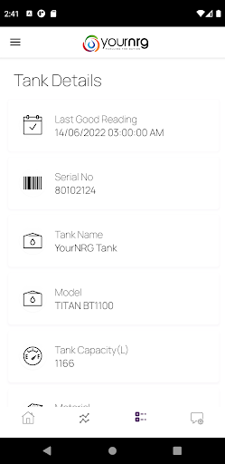Smart NRG Monitor Screen 3