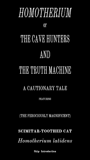 Android application Homotherium screenshort