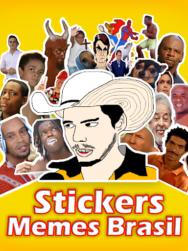 Android application Stickers Memes Brasil screenshort