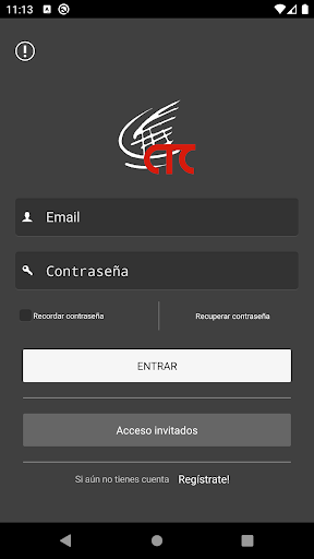 Android application Club Tennis Castellar screenshort