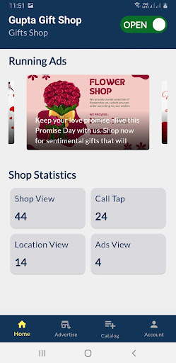 Android application DigiShop Partner screenshort