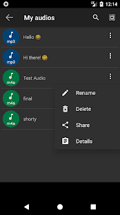 Add Music to Voice Screenshot
