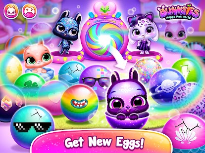 Bunnsies - Happy Pet World Screenshot