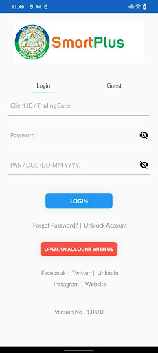 Android application Smart Plus screenshort