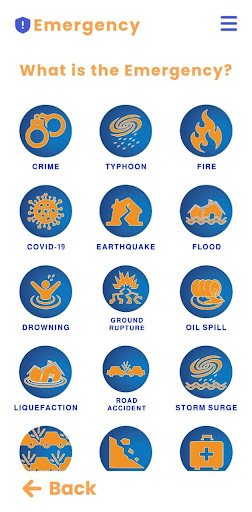 Pasacao 911 App Screen 2