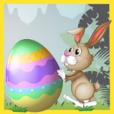 Easter Bunny Sliding Puzzle icon