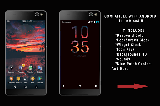 LavaSán Clouds  Xperia™ Theme