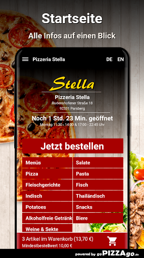 Pizzeria Stella Parsberg Screen 2