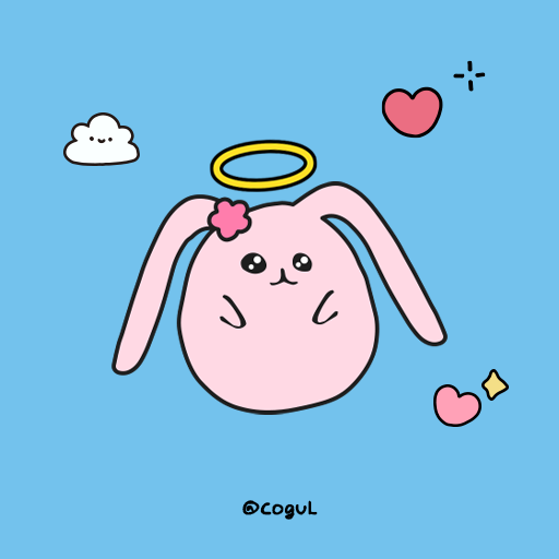 카카오톡 테마 - 맑눈광 토순이_하늘 logo