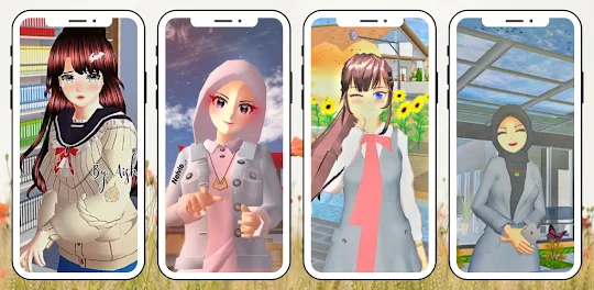 Sakura School Sim Wallpaper HD