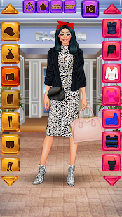 Modereise Ankleide Mode Spiele Screenshot
