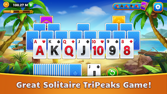 TriPeaks Solitaire Card Games Unknown