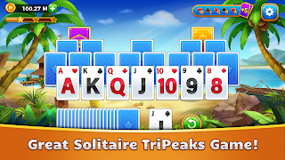 TriPeaks Solitaire Card Games - Screenshot 1