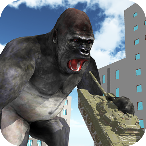 Angry Titan Gorilla City Smash